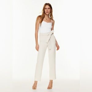 Aritzia Wilfred Tie Front Pants